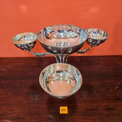 Three Arm Centerpiece Epergne
