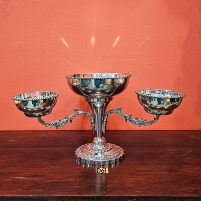 Three Arm Centerpiece Epergne