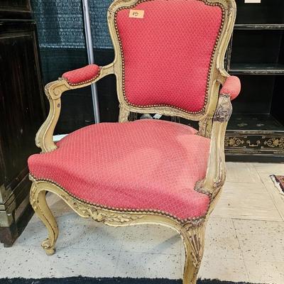 Two French Fauteux Chairs