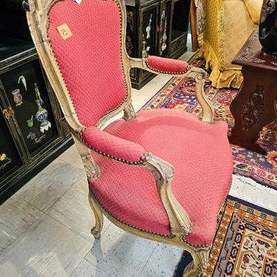Two French Fauteux Chairs