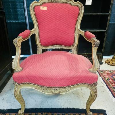 Two French Fauteux Chairs