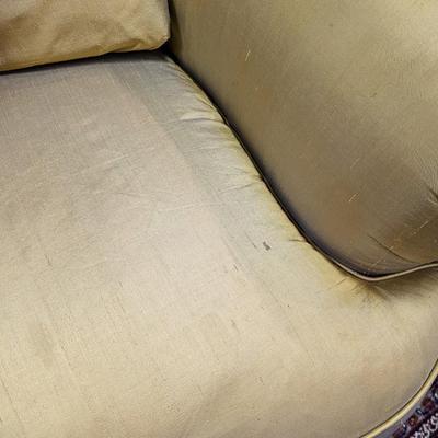 Small Shantung Silk Sofa