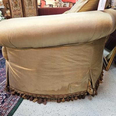 Small Shantung Silk Sofa