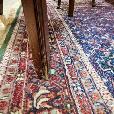 Floral Wingback Chair with Roses