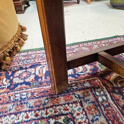 Floral Wingback Chair with Roses