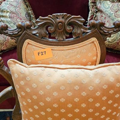 Antique Art Nouveau Occasional Chair