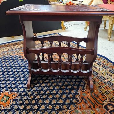 Vintage Magazine Table