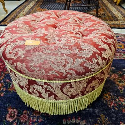 Red Ottoman/Pouf