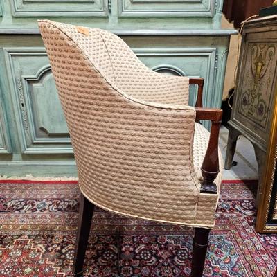 Barrel Back Chair by Hickory Chair