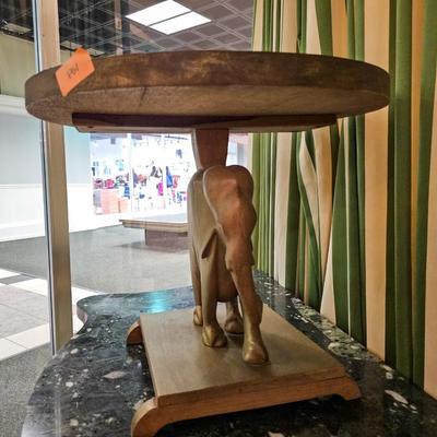 Elephant Base Occasional Table