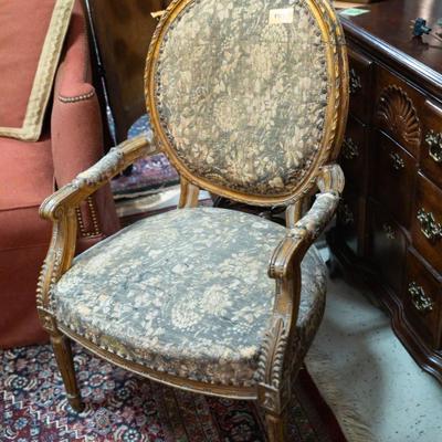 Antique Needlepoint Chair
