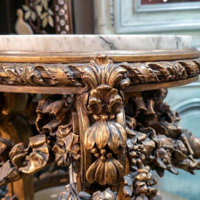 Louis XVI Giltwood Plant Stand