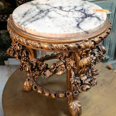 Louis XVI Giltwood Plant Stand