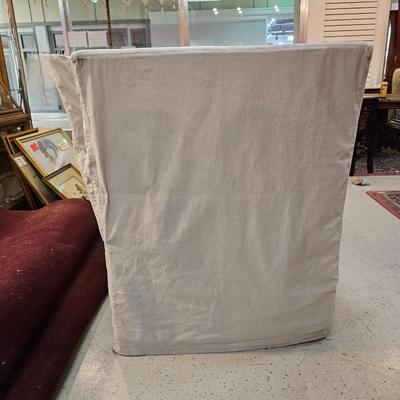 Slip-covered Summer Sofa