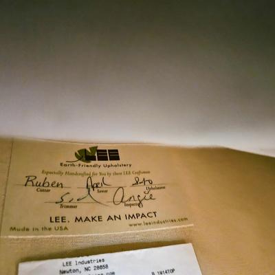 Slip-covered Summer Sofa