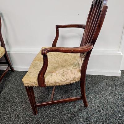 8 Antique Hepplewhite Dining Chairs