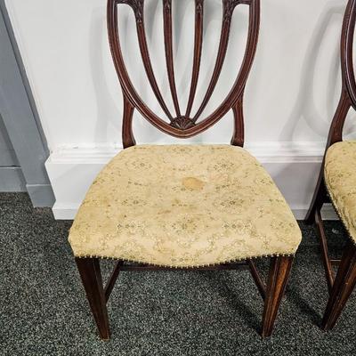8 Antique Hepplewhite Dining Chairs