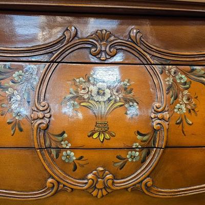 Italian Marble Top Bombay Chest