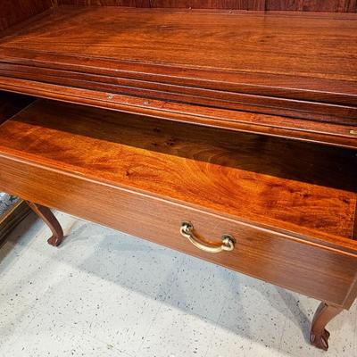 Chinese Mahogany Chest on Stand