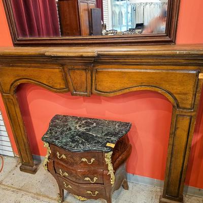 Antique Fireplace Mantle
