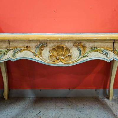 Antique Painted Italian Desk