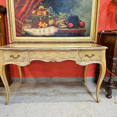 Painted French Provencial Desk