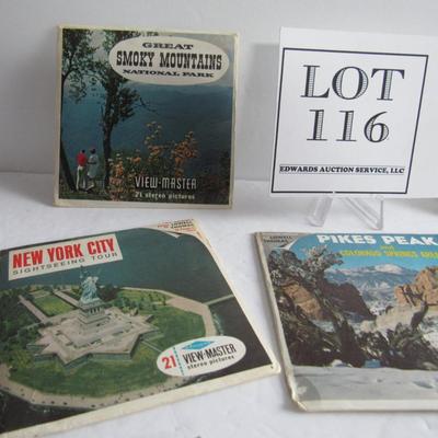 Lot of Vintage View Master Reels