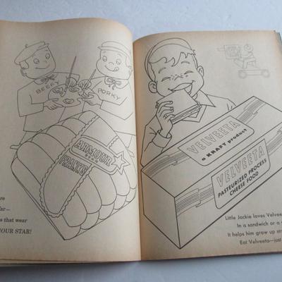 Vintage Kids Tracing Books, Coloring Contest Book, and Highlights Puzzle Buzz