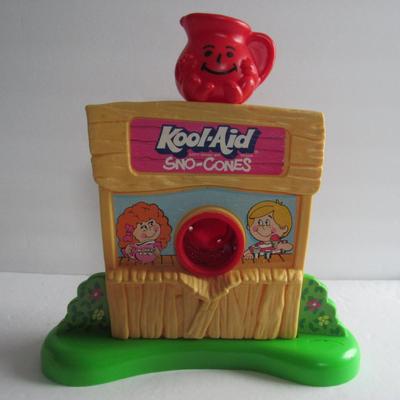 Kids Toy Lot, Braves Miniature Baseball Bat, Kool-Aid Snow Cone Maker, More