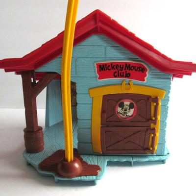 Older 1970s Mickey Mouse Club House and Toys