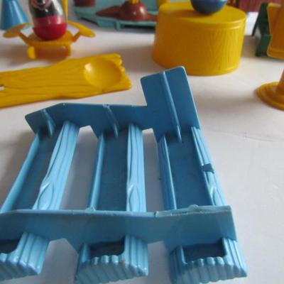 Older 1970s Mickey Mouse Club House and Toys