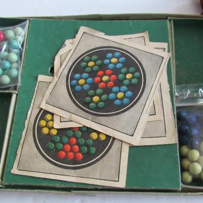 Vintage Games, Gilbert Meteor Game, Lincoln Logs, Read Description