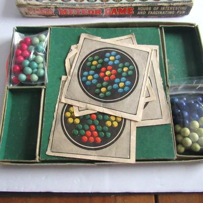 Vintage Games, Gilbert Meteor Game, Lincoln Logs, Read Description