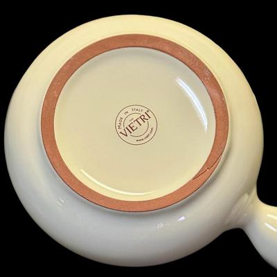 Vietri 6â€ Handled Round Baker Cucina Fresca