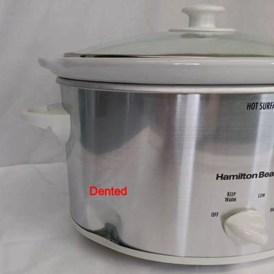 Pre-Owned Oval Hamilton Beach Slow Cooker ~ 4 Quart