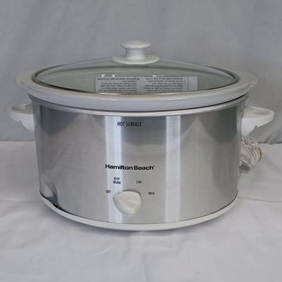 Pre-Owned Oval Hamilton Beach Slow Cooker ~ 4 Quart