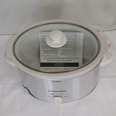 Pre-Owned Oval Hamilton Beach Slow Cooker ~ 4 Quart