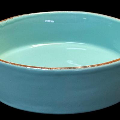 Vietri Round Double Handle Small Baker