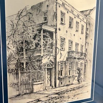 Elizabeth O'Neill Verner Charleston South Carolina Residence Framed