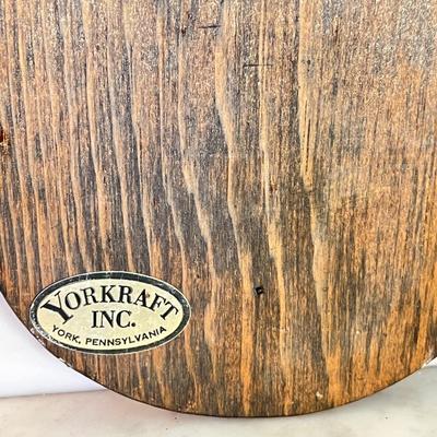 Vintage Yorkraft Inc. Wood Sign & Painting on Wood