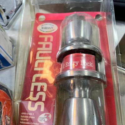 Industrial key lock sets, knobs, Ikea boxes