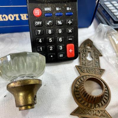 Industrial key lock sets, knobs, Ikea boxes