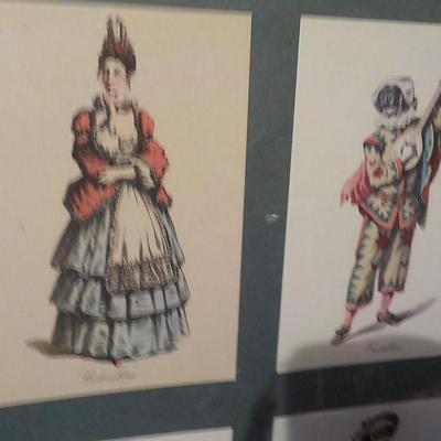 French Collector Cards 18th Century.