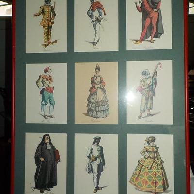 French Collector Cards 18th Century.