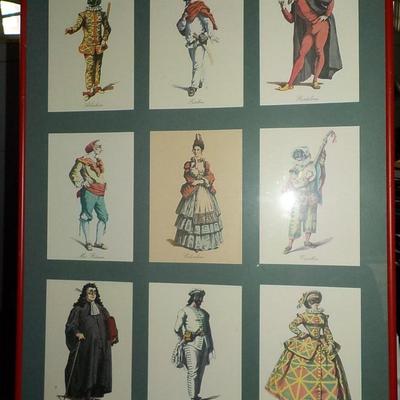 French Collector Cards 18th Century.