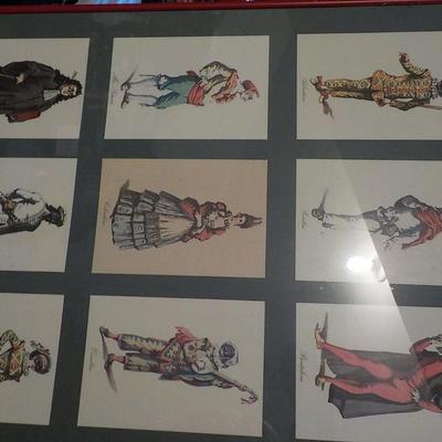 French Collector Cards 18th Century.