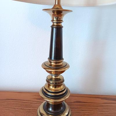 Brass table lamp Black and brass design