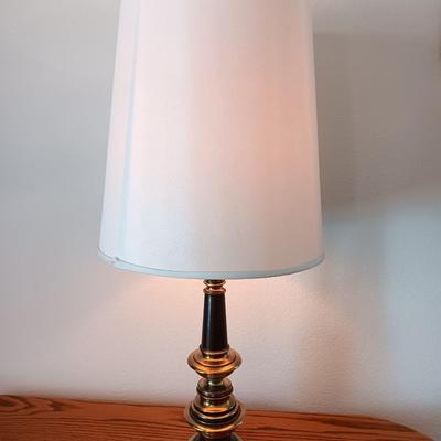 Brass table lamp Black and brass design
