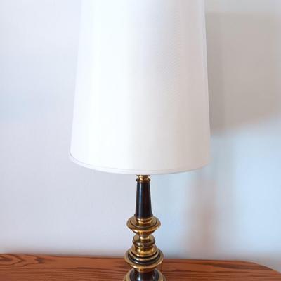 Brass table lamp Black and brass design