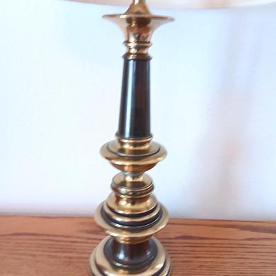 Brass table lamp Black and brass design